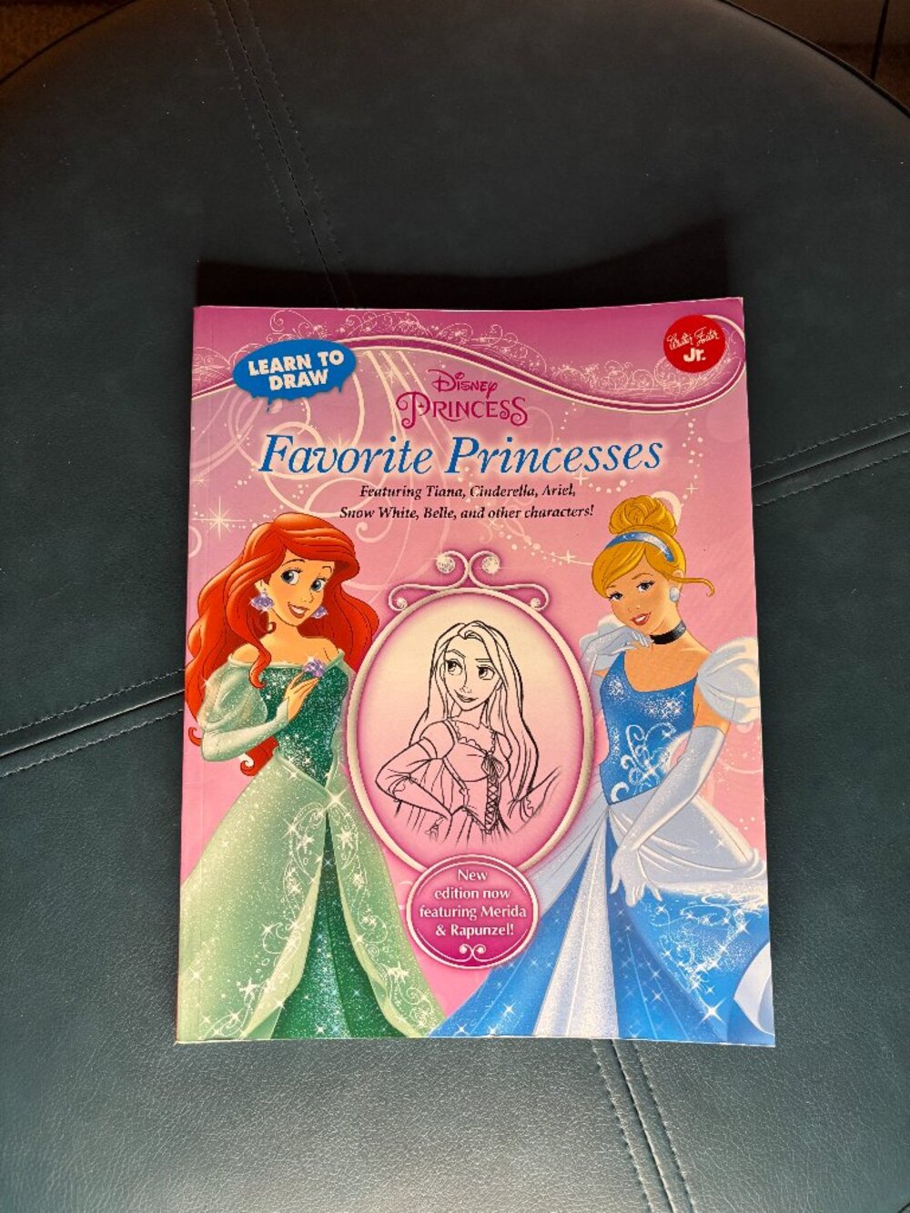 Disney Princess Learn How to Draw Guide Book